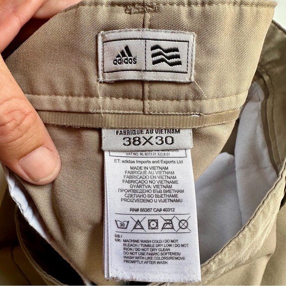 Adidas Men's Khaki Pants 38x30 - Picture 8 of 8